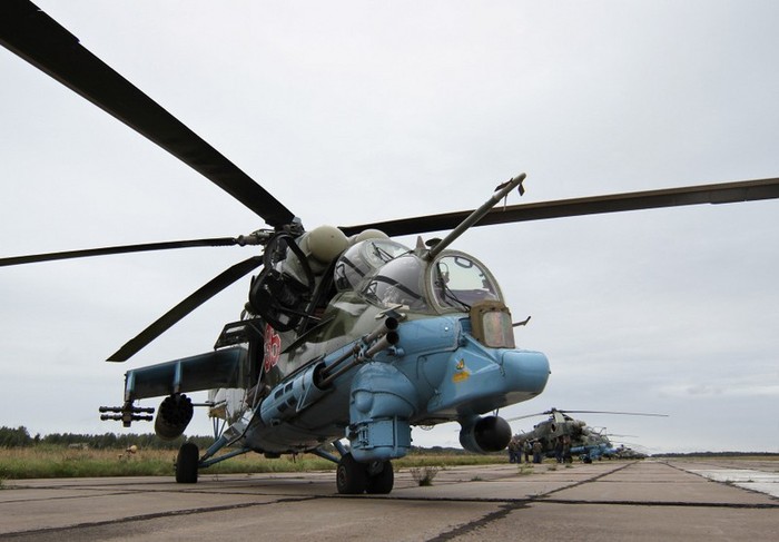 Cận cảnh một chiếc Mi-24